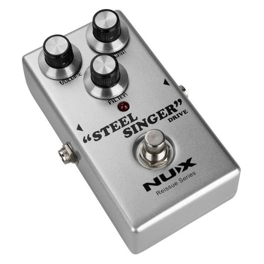 NUX Steel Singer Drive Overdrive Pedal Guitar Effects Pure Analog Circuit Warm Natural Tube Drive Tone for Guitar Accessories
