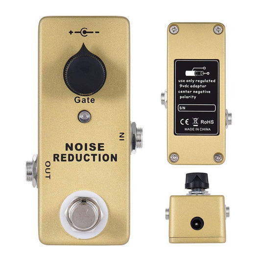 Mosky Noise Gate Delay Pedal Guitar Amplifier Electric Guitar Accessories Double Bass Drum Pedal Clip Effector Guitars Stringed