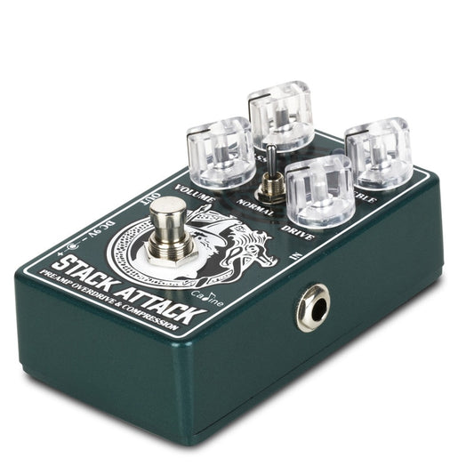 Caline CP-509 Stack Attack Overdrive Guitar Pedal Preamp Overdrive Compressor Effect Pedal