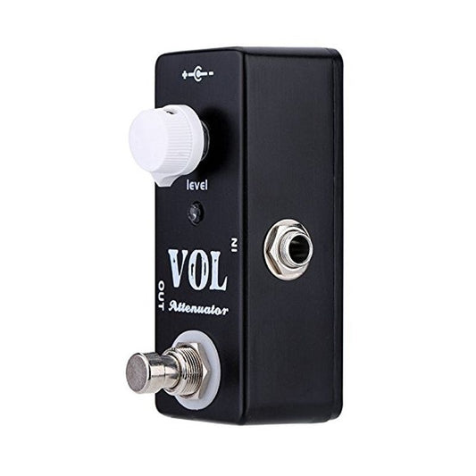 Mosky VOL Electric Guitar Effects Pedal Bass Passive Attenuator Full Metal Shell For Electric Guitar Passive Attenuator Effects