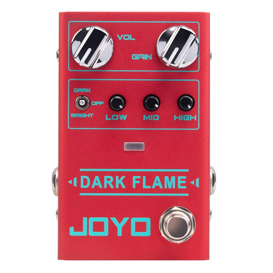 JOYO R-17 DARK FLAME Distortion Pedal High Gain Metal Pedal Effect for Electric Guitar Distortion Effector for Guitar Riff Solo