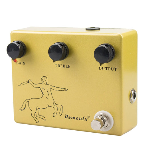 Demonfx High quality Handmade  GOLD PROFESSIONAL OVERDRIVE Guitar Effects Pedal