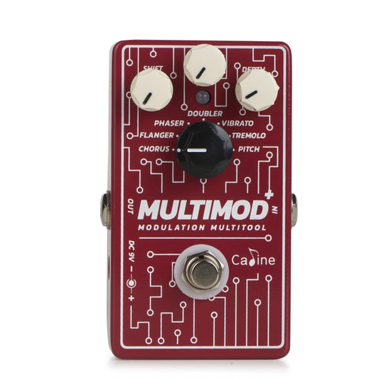 Caline CP-506 Multimod – Modulation Multi tool Digital Guitar Effect Pedal Chorus/Flanger/Phaser/Doubler/Vibrato/Tremolo/Pitch