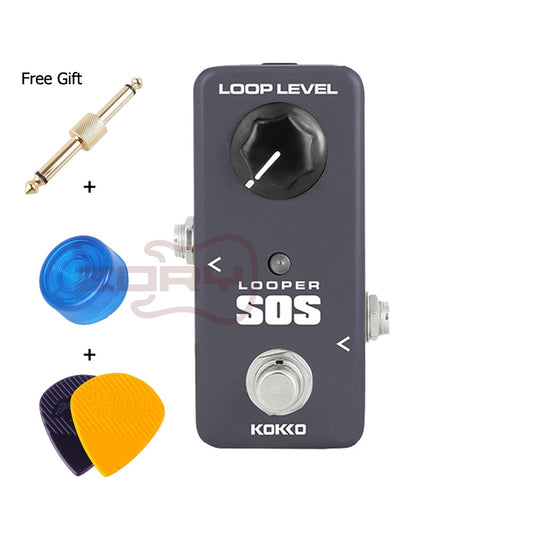 KOKKO FLP2 Mini SOS Looper Pedal Portable Guitar Effect Pedal Guitar Parts & Accessories With Free Gift Shipping
