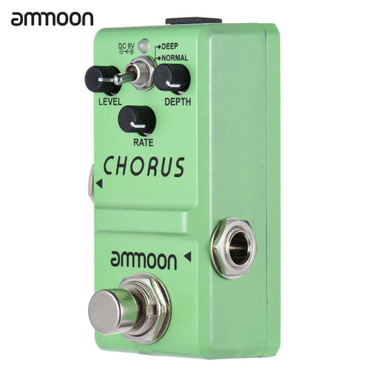 ammoon Nano Series Guitar Effect Pedal Analog Chorus Guitarra Effect Pedal True Bypass Aluminum Alloy Body