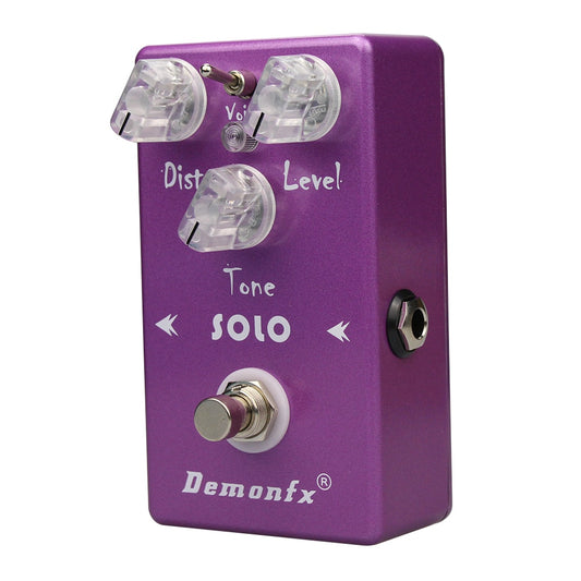 NEW High quality  Demonfx SOLO High-Gain Distortion Guitar Effect Pedal With True Bypass