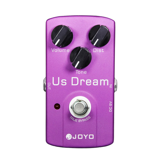 JOYO JF-34 US Dream Guitar Distortion Effects Pedal Single Effect Music Instrument Guitar Gear For Guitar Accessories Musical
